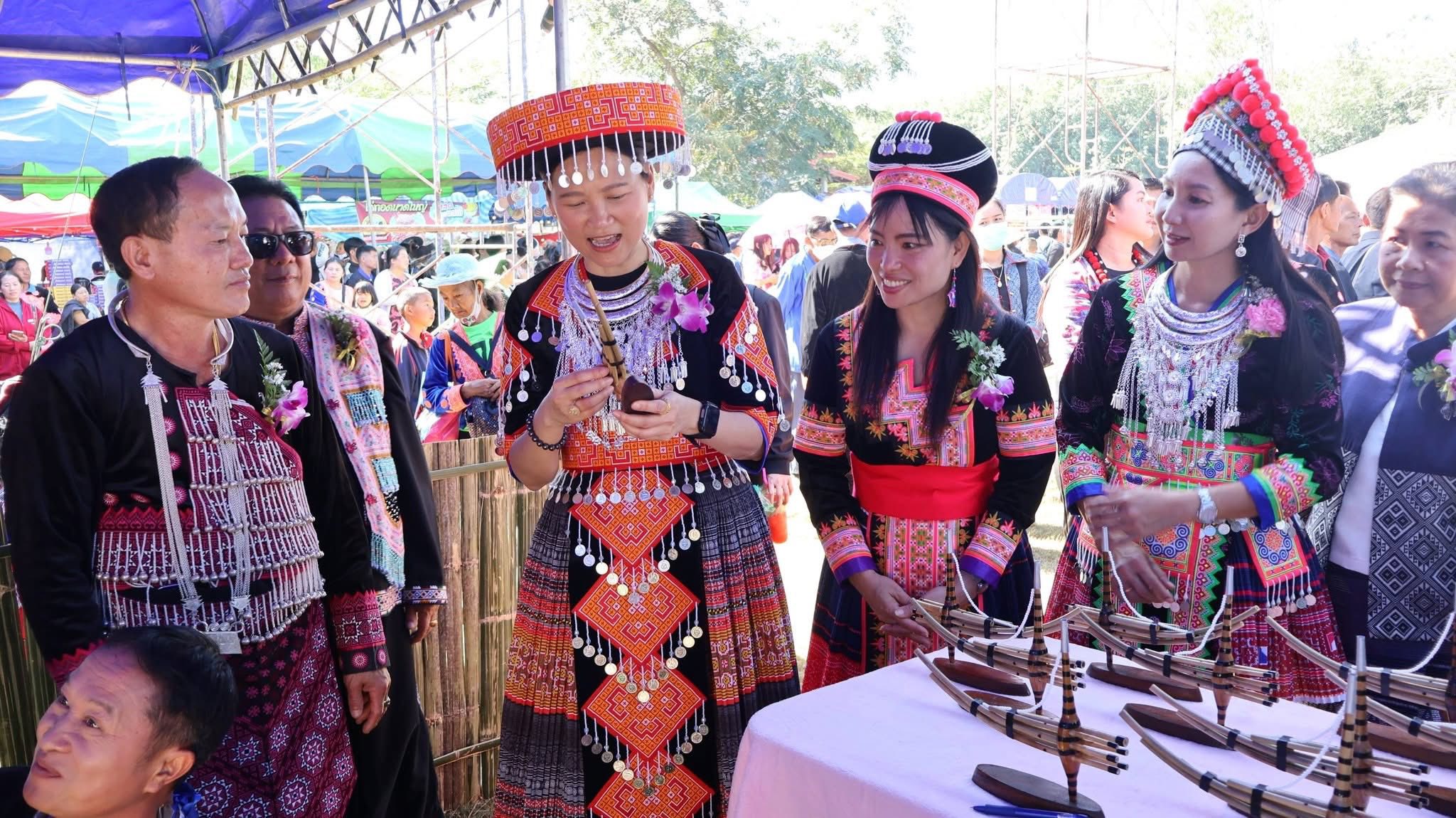 พช.ภูซาง : ร่วมงานสืบสานวัฒนธรรมและภูมิปัญญาชาติพันธุ์ม้งพะเยา (ปีใหม่ม้ง 2569)