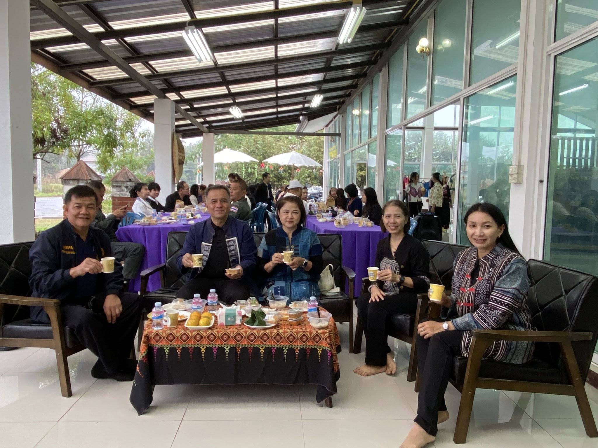 พช.ภูซาง : ร่วมกิจกรรมสภากาแฟ อำเภอภูซาง ประจำเดือนธันวาคม 2568